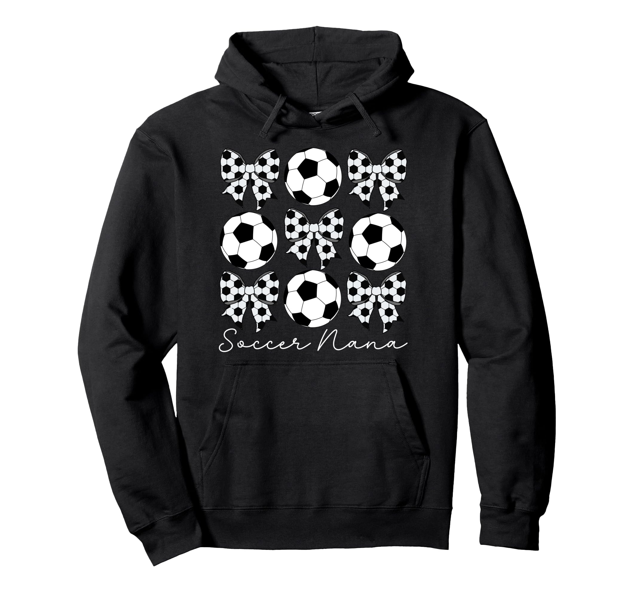 Soccer Nana Coquette Nana Soccer Hoodie - Streetwear Style Men Women