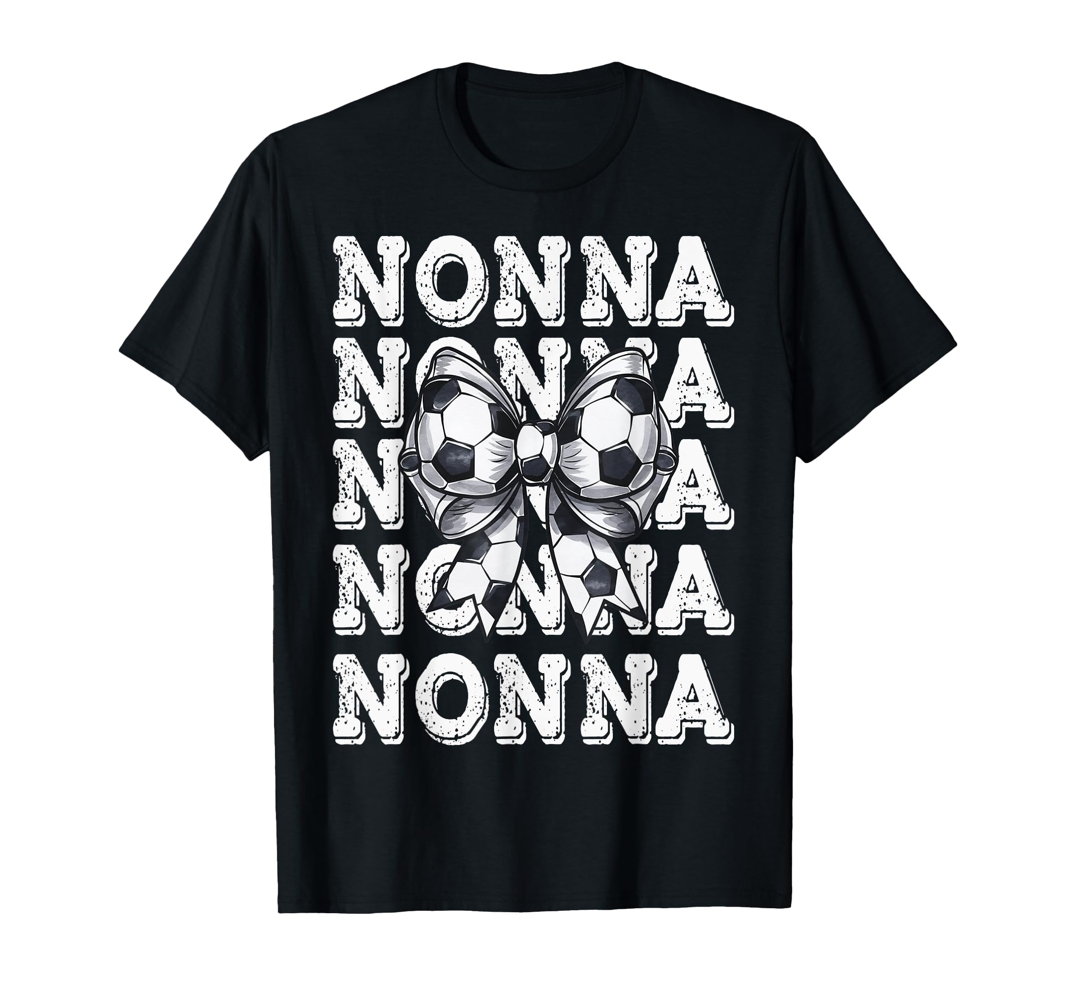 Coquette Soccer Nonna Matching Family T-Shirt - Minimalist Print Men Women