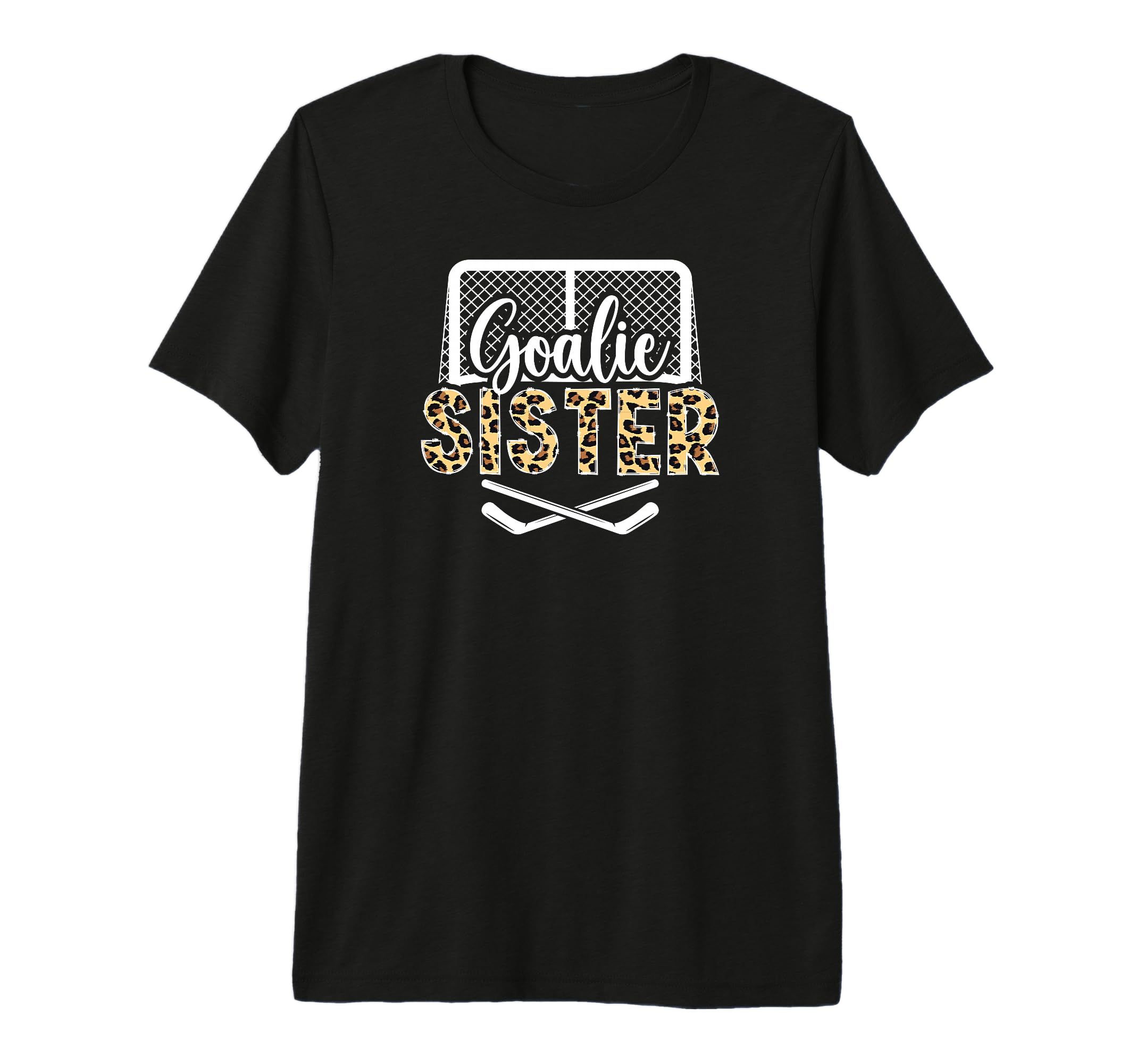 Ice Hockey Goalie Sister Hockey Keeper T-Shirt - Novelty Apparel Unisex