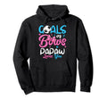 Gender Reveal Goals Or Bows Papaw Loves Hoodie - Unique Graphic for Adults