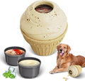 Dog Treat Dispenser Toy Interactive, Frozen Treat Toy Reduces Anxiety, Chew Toys for Aggressive Chewers, Birthday Enrichment Toy, Dog Treat Toys to Keep Them Busy for All Breeds