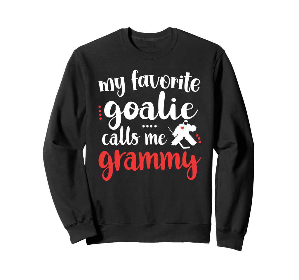 Proud Ice Hockey Goalie Grammy Sweatshirt - Fun Novelty Design Unisex