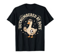 Outnumbered Soccer Mom Funny Goose T-Shirt - Streetwear Style Men Women