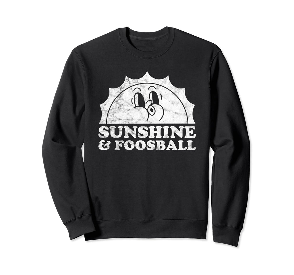 Sunshine And Foosball Sun Table Sweatshirt - Custom Art Print Men Women