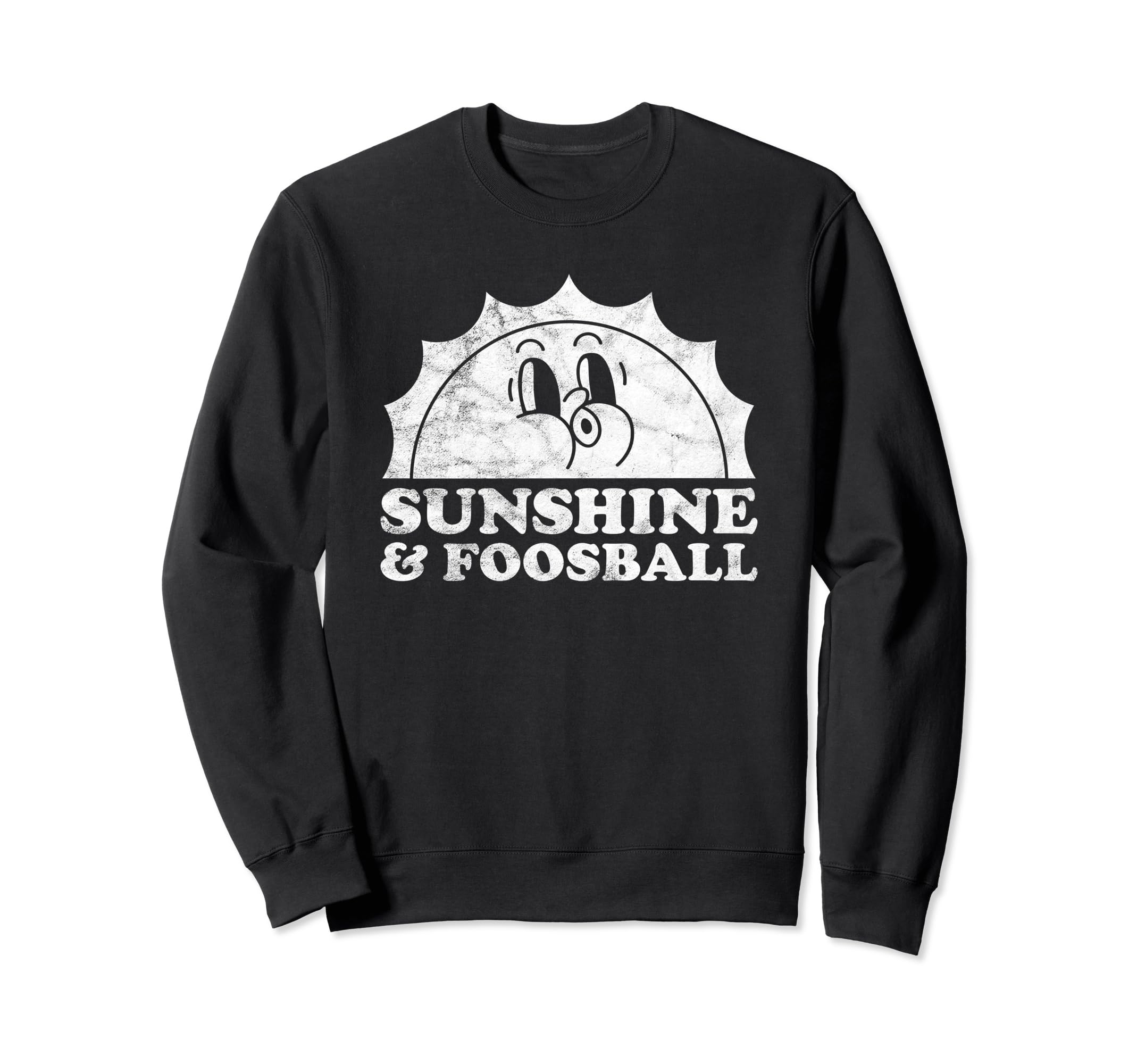 Sunshine And Foosball Sun Table Sweatshirt - Custom Art Print Men Women
