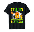Its My 8Th Birthday Soccer Ball 8 Year T-Shirt - Novelty Apparel Men Women