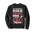 Im Soccer Goalie Mimi Soccer Sweatshirt - Minimalist Print for Adults