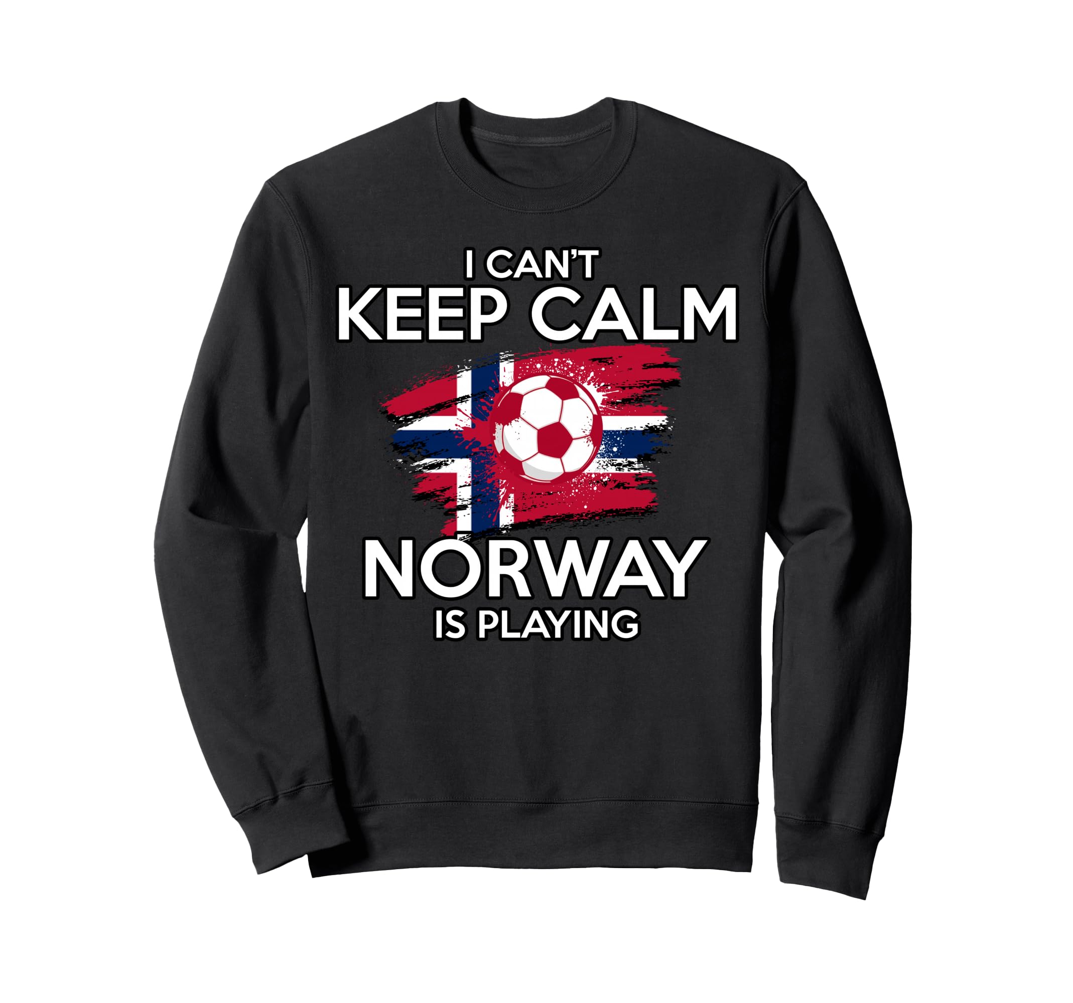 Norway Football Fan Soccer Game Sweatshirt - Novelty Apparel for Adults