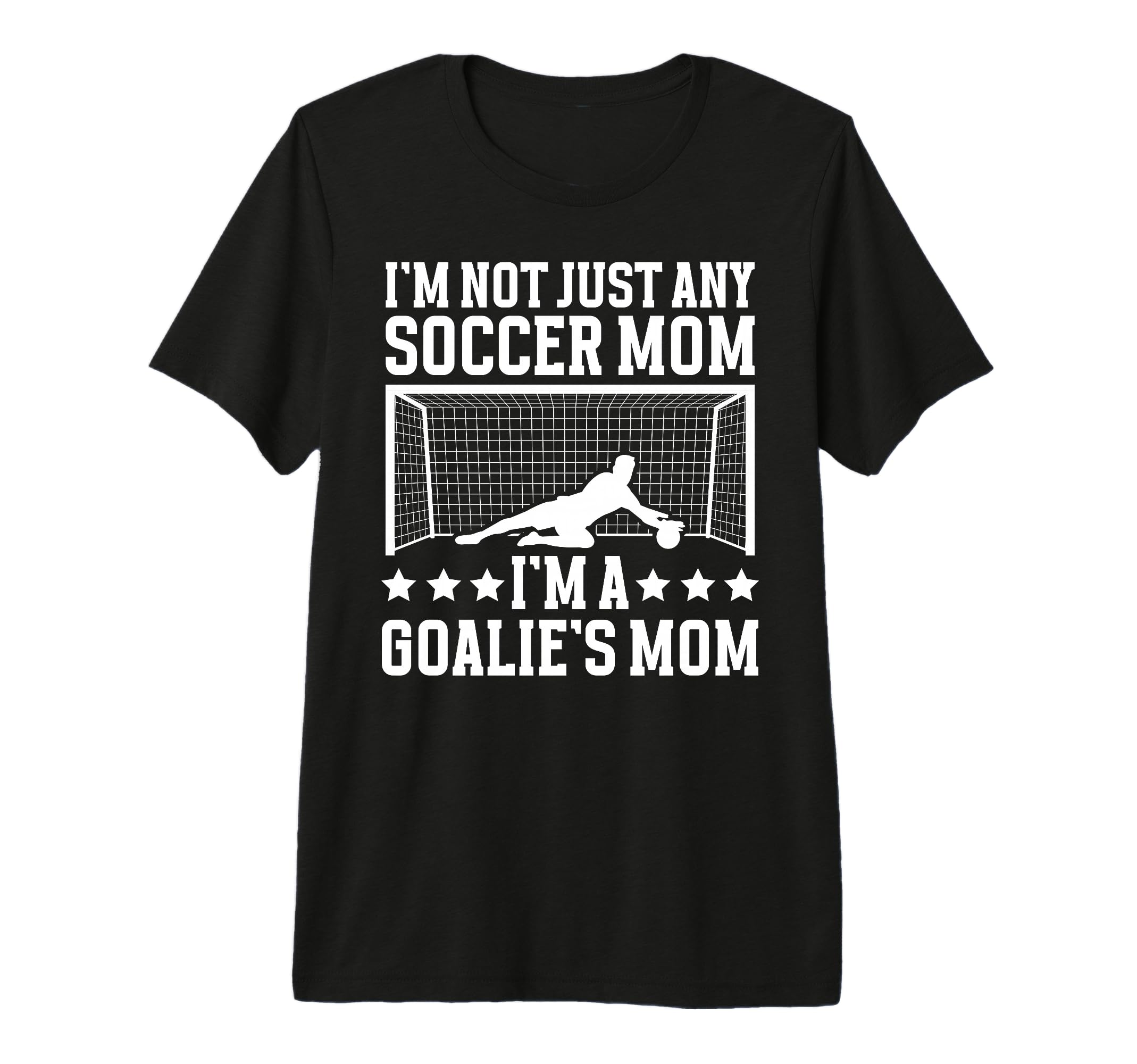 Goalies Mom Soccer Keeper Mom Soccer T-Shirt - Unique Graphic for Adults