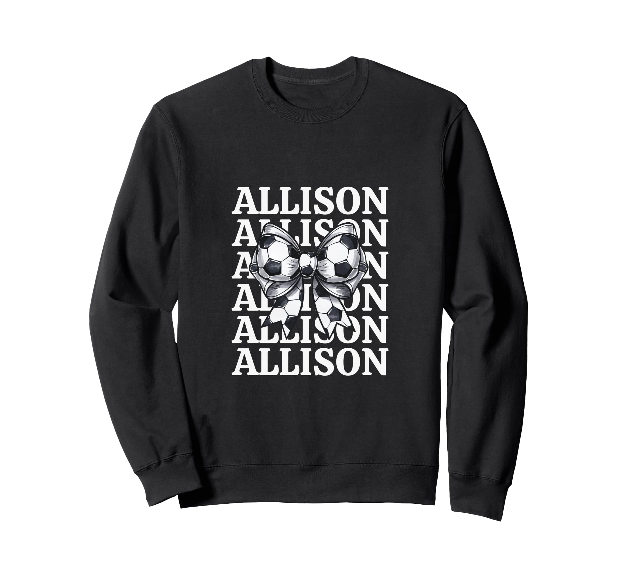 Allison Personalized Coquette Sweatshirt - Novelty Apparel Men Women