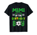 Mimi Birthday Soccer Goal Family Celebration T-Shirt - Graphic Print Unisex