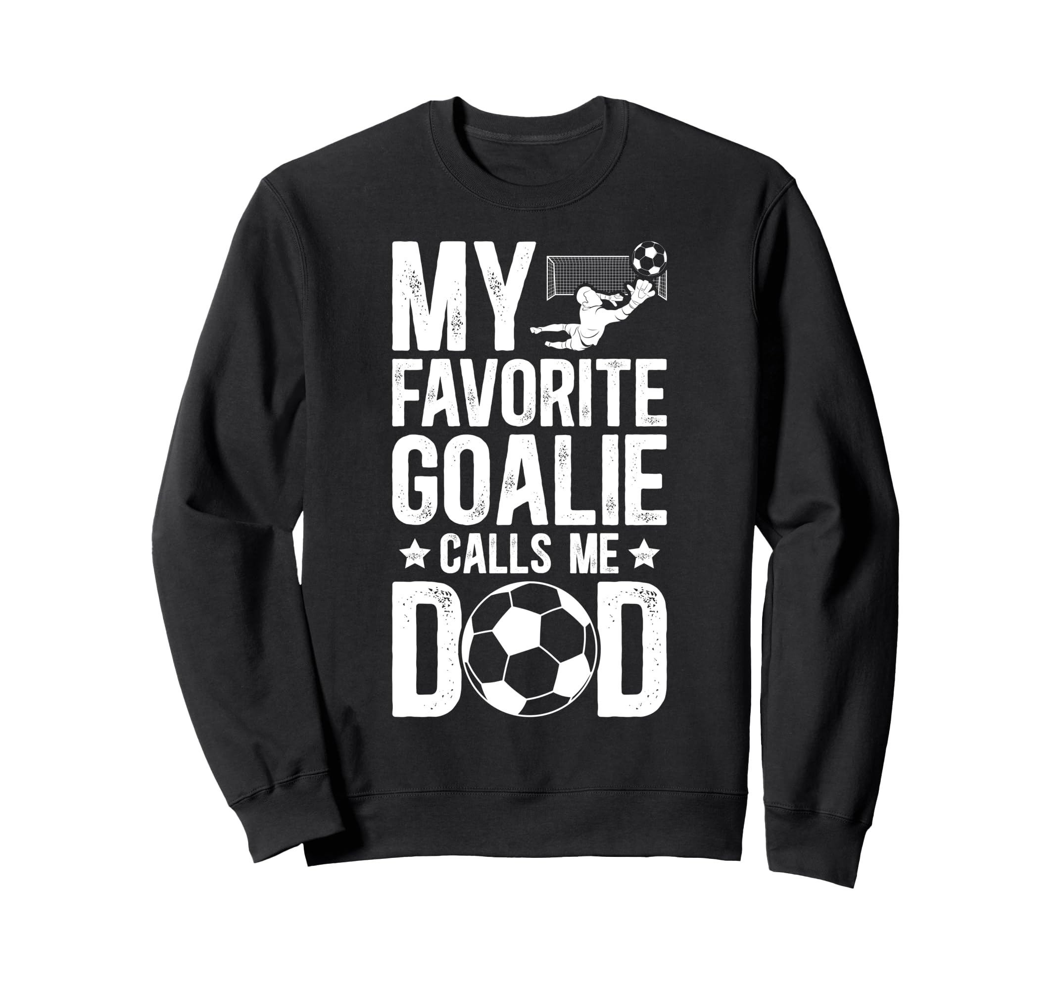Proud Soccer Goalie Dad Soccer Keeper Sweatshirt - Custom Art Print Unisex