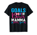 Goals Or Bows Mamma Loves You T-Shirt - Fun Novelty Design Men Women
