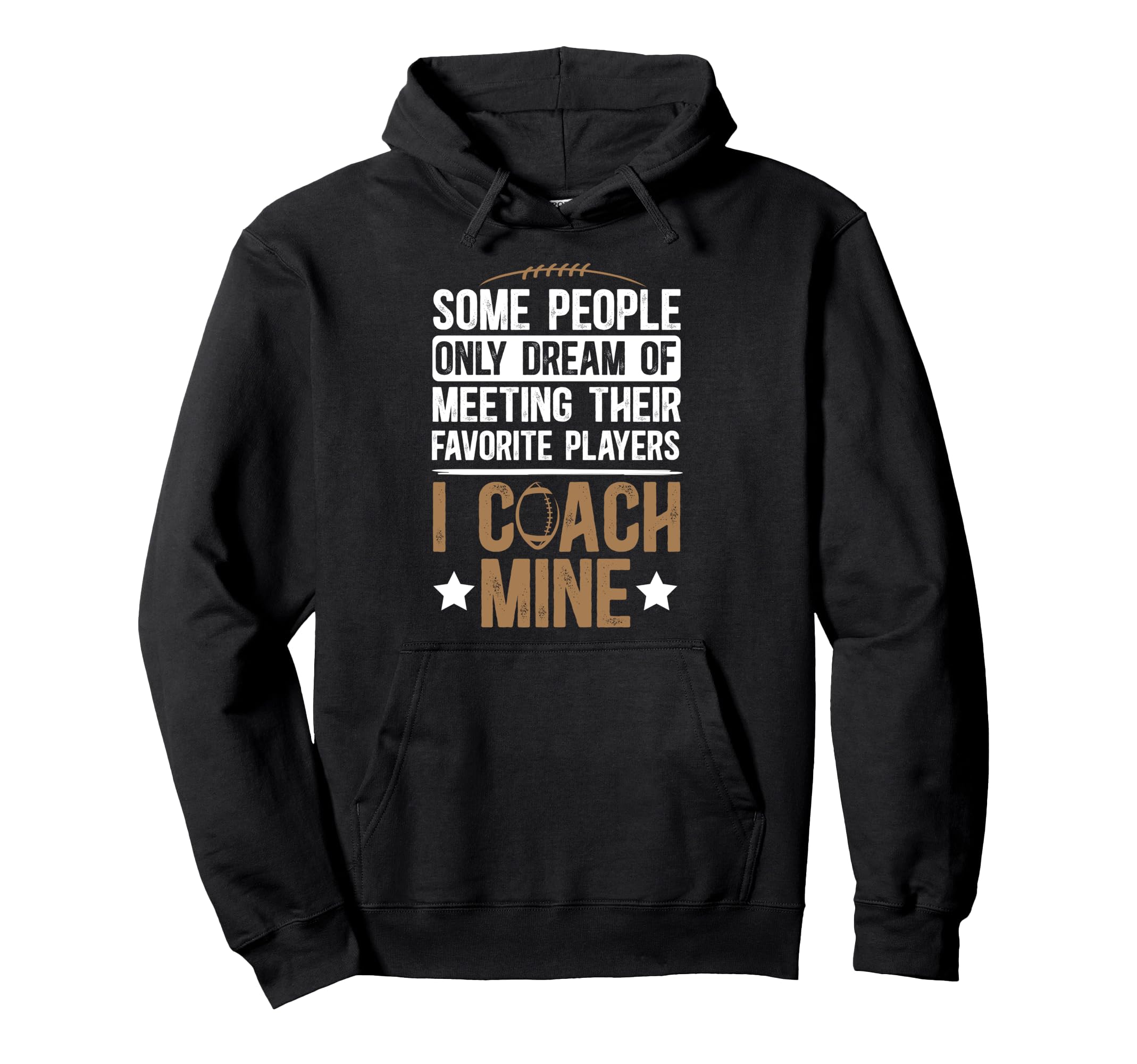 Football Coach Football Coaching Hoodie - Casual Everyday Wear for Adults