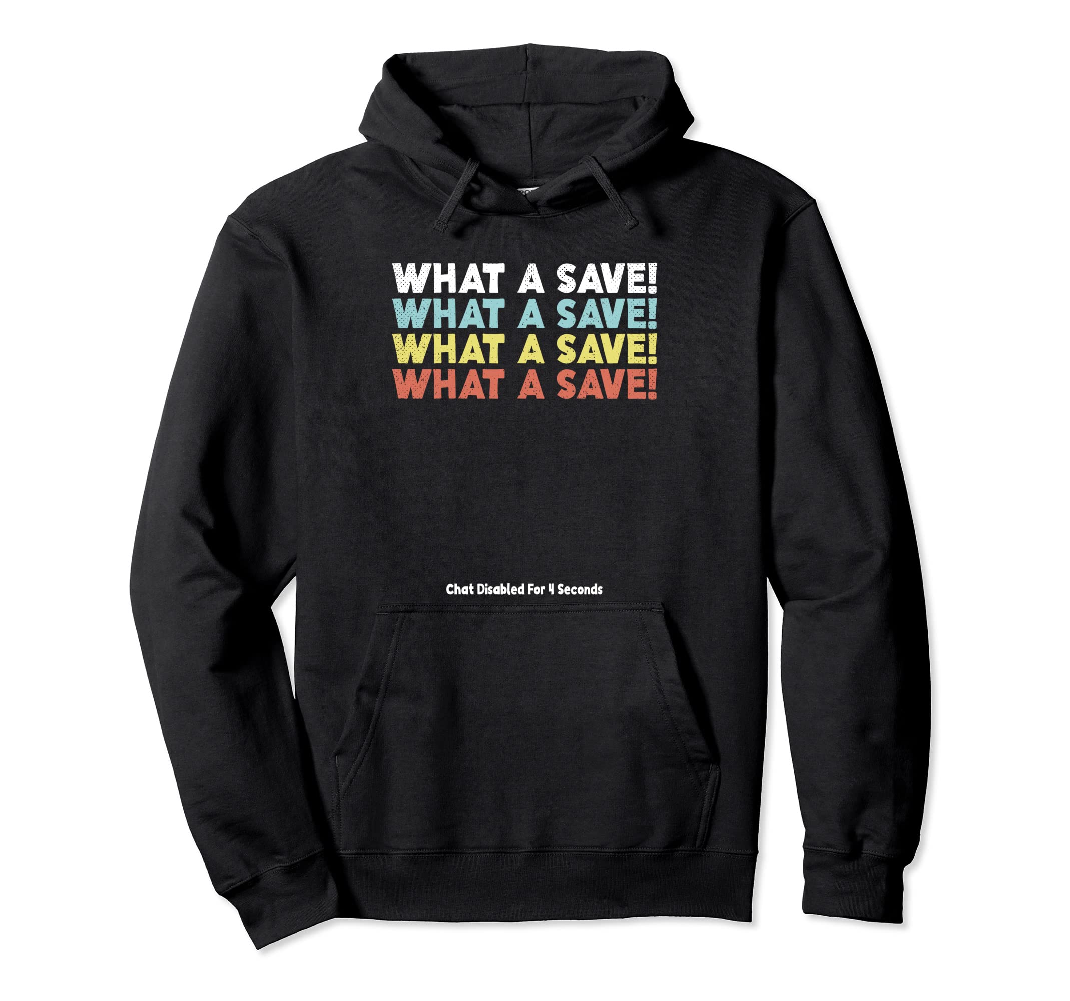What Save Chat Disabled Soccer Hoodie - Casual Everyday Wear Men Women