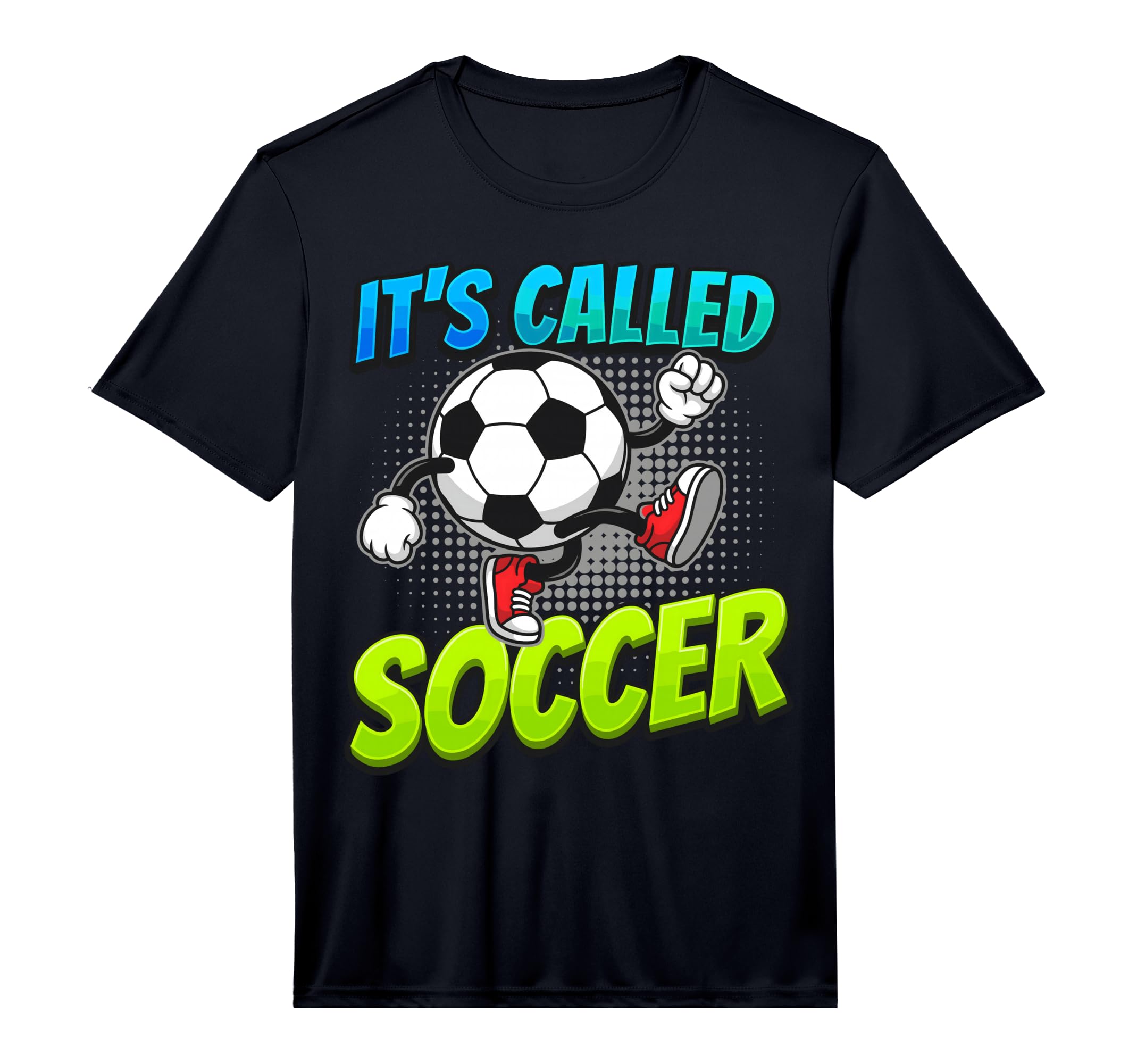 Its Called Soccer Funny Cartoon Ball T-Shirt - Minimalist Print Men Women