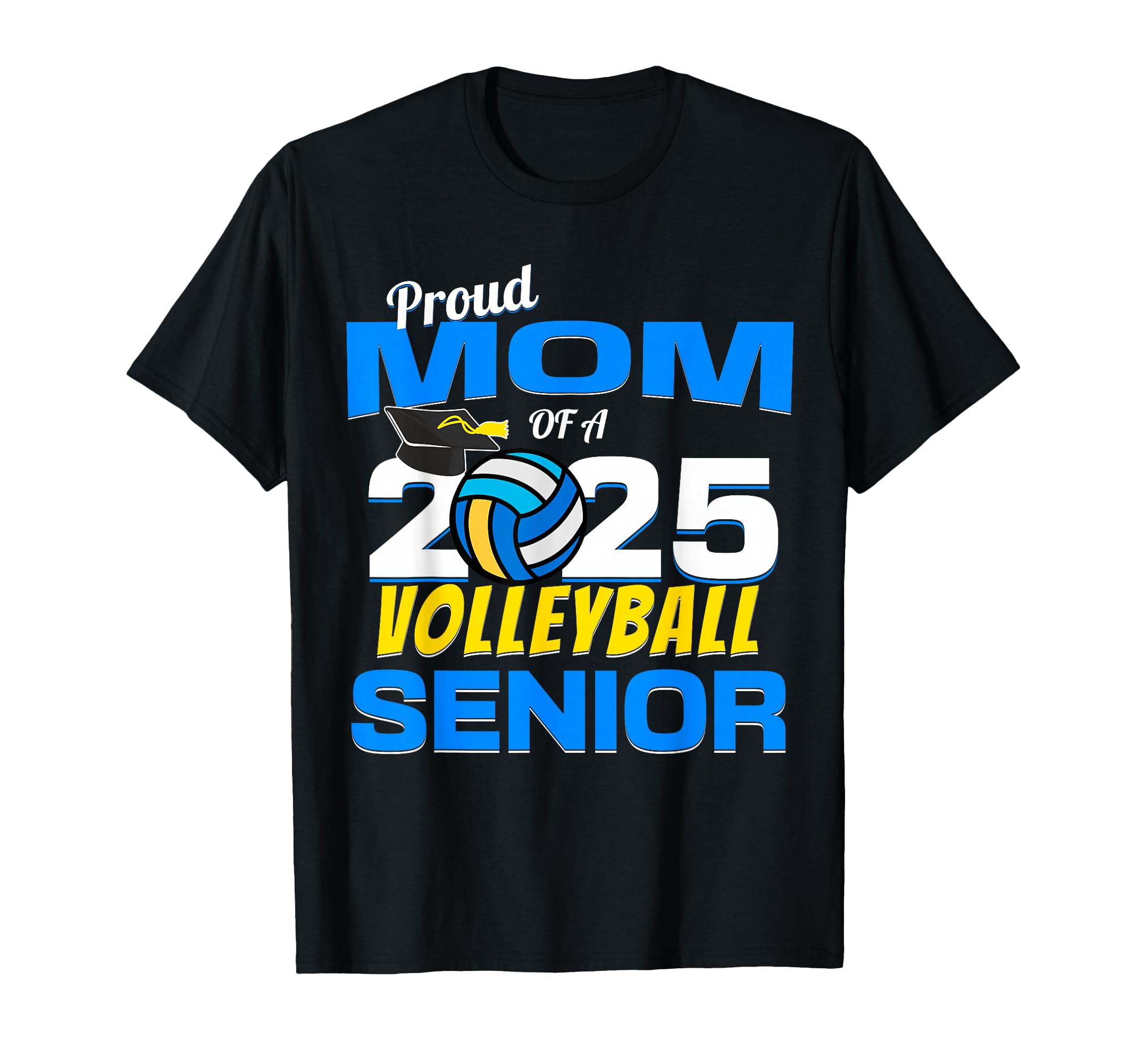 Senior Mom 2025 Proud Mom 2025 Senior T-Shirt - Minimalist Print Unisex