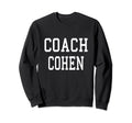 Coach Cohen Custom Football Soccer Sweatshirt - Minimalist Print Unisex