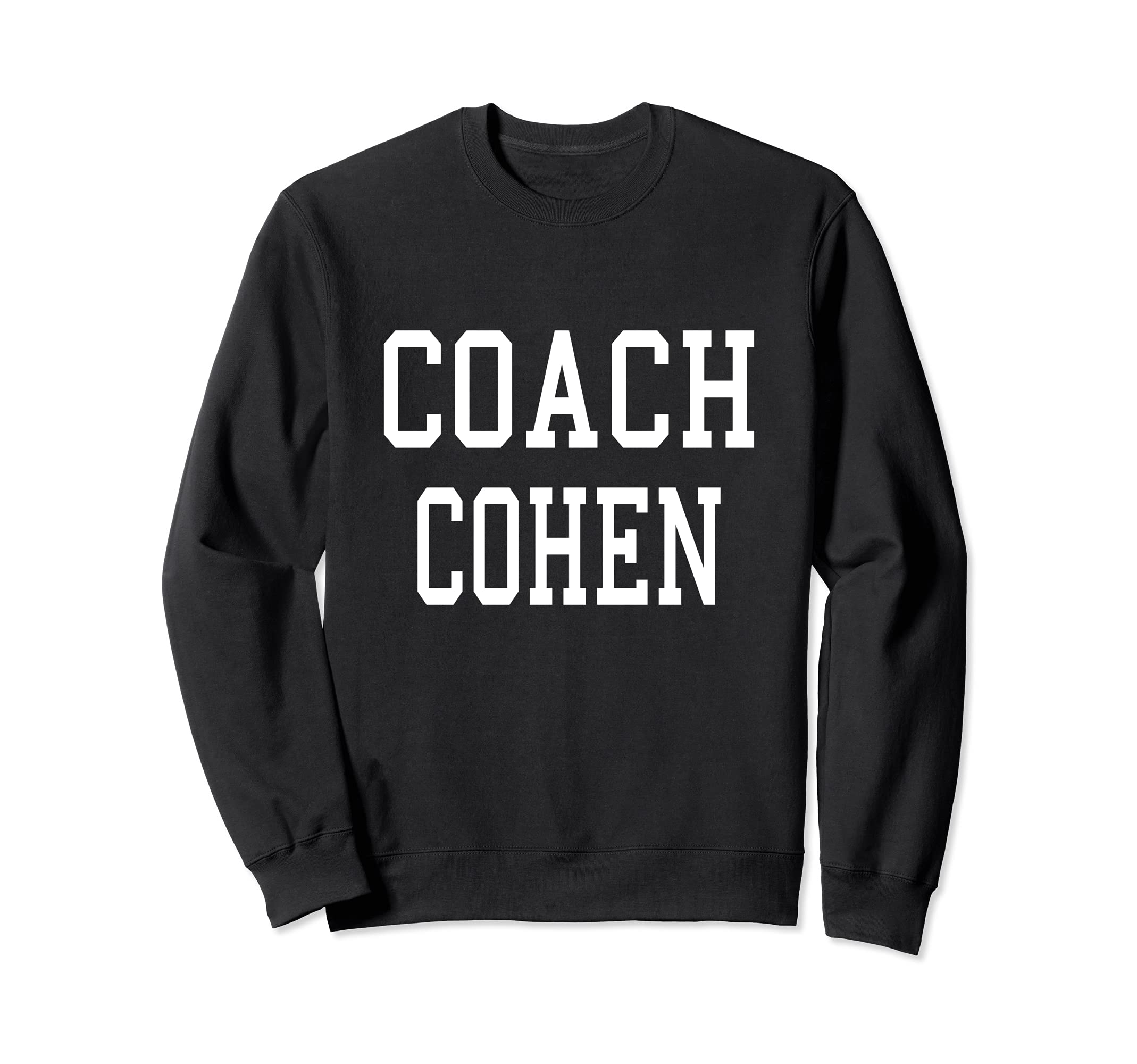 Coach Cohen Custom Football Soccer Sweatshirt - Minimalist Print Unisex
