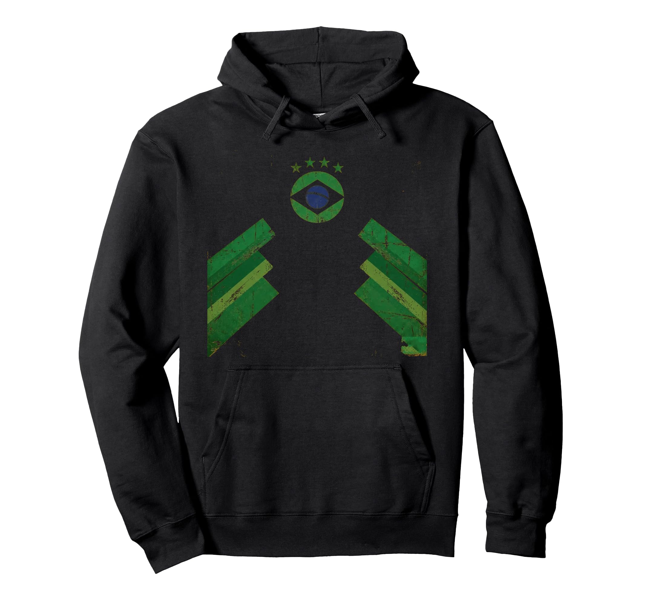 Brazil Gift Flag Brazilian Fan Samba Brasil Hoodie - Novelty Apparel Unisex