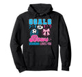 Goals Or Bows Grandma Loves You Gender Hoodie - Custom Art Print Men Women