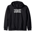 Tackling Is Winning Football Soccer T-Shirt - Fun Novelty Design Unisex