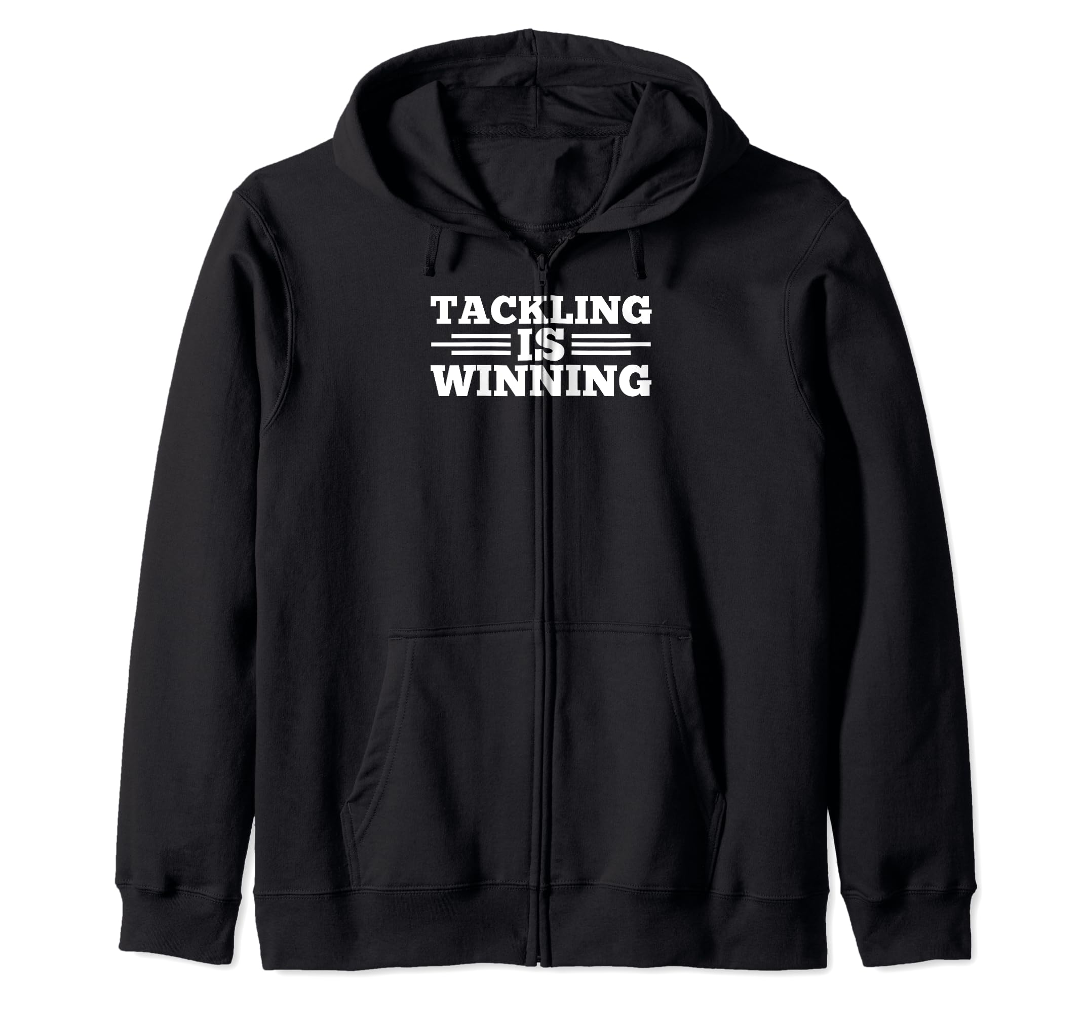 Tackling Is Winning Football Soccer T-Shirt - Fun Novelty Design Unisex