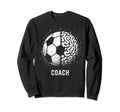 Soccer Coach Training Coaching Sweatshirt - Custom Art Print Men Women