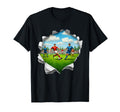 Soccer Torn Interesting Fun T-Shirt - Streetwear Style Unisex