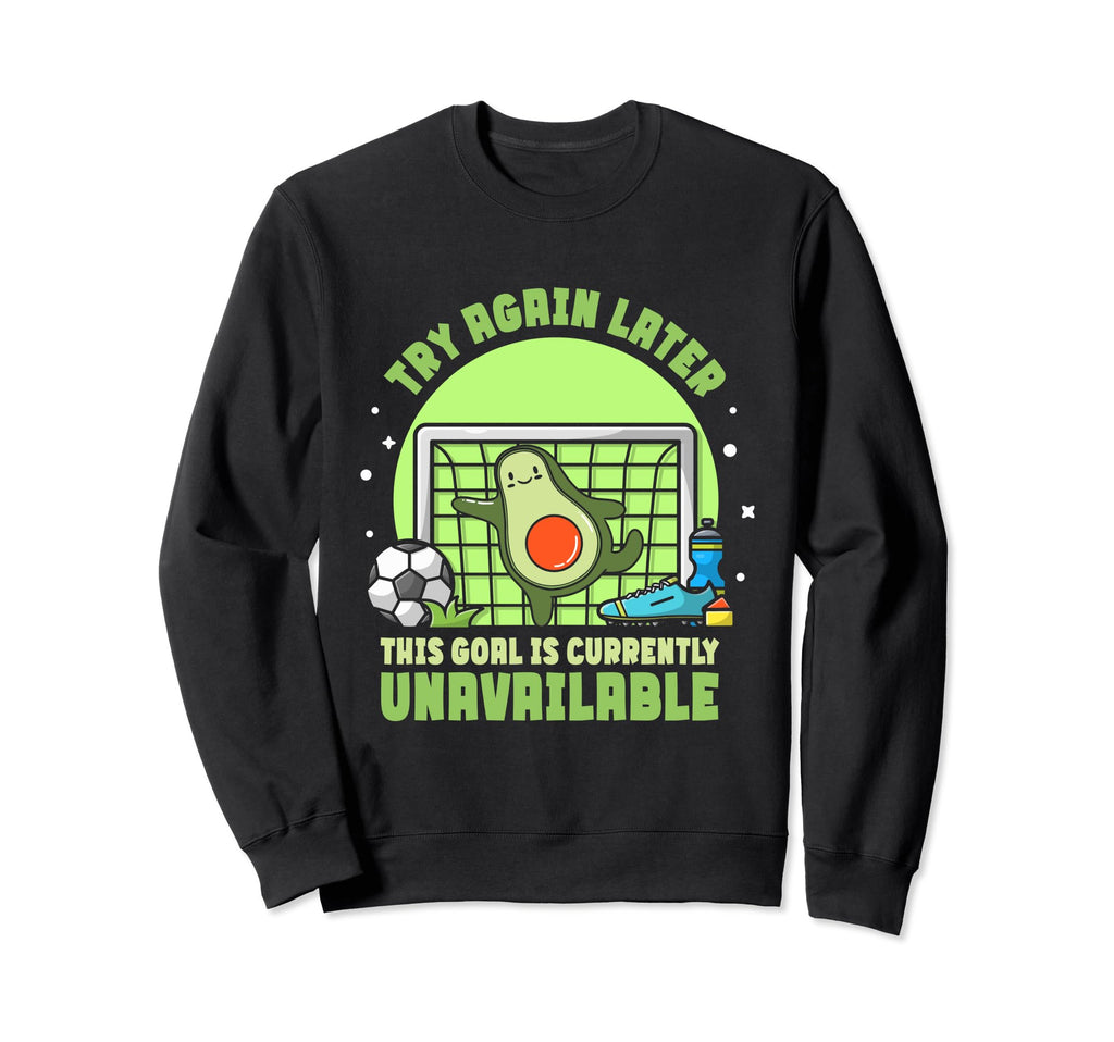 Avocado Soccer Goalie This Goal Is Sweatshirt - Minimalist Print Men Women