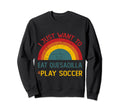 Funny I Just Want To Eat Sweatshirt - Novelty Apparel for Adults