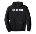 Senior 2025 High School College Soccer Hoodie - Novelty Apparel Unisex