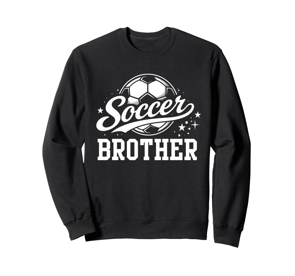 Soccer Brother Soccer Ball Sweatshirt - Custom Art Print for Adults