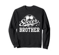 Soccer Brother Soccer Ball Sweatshirt - Custom Art Print for Adults