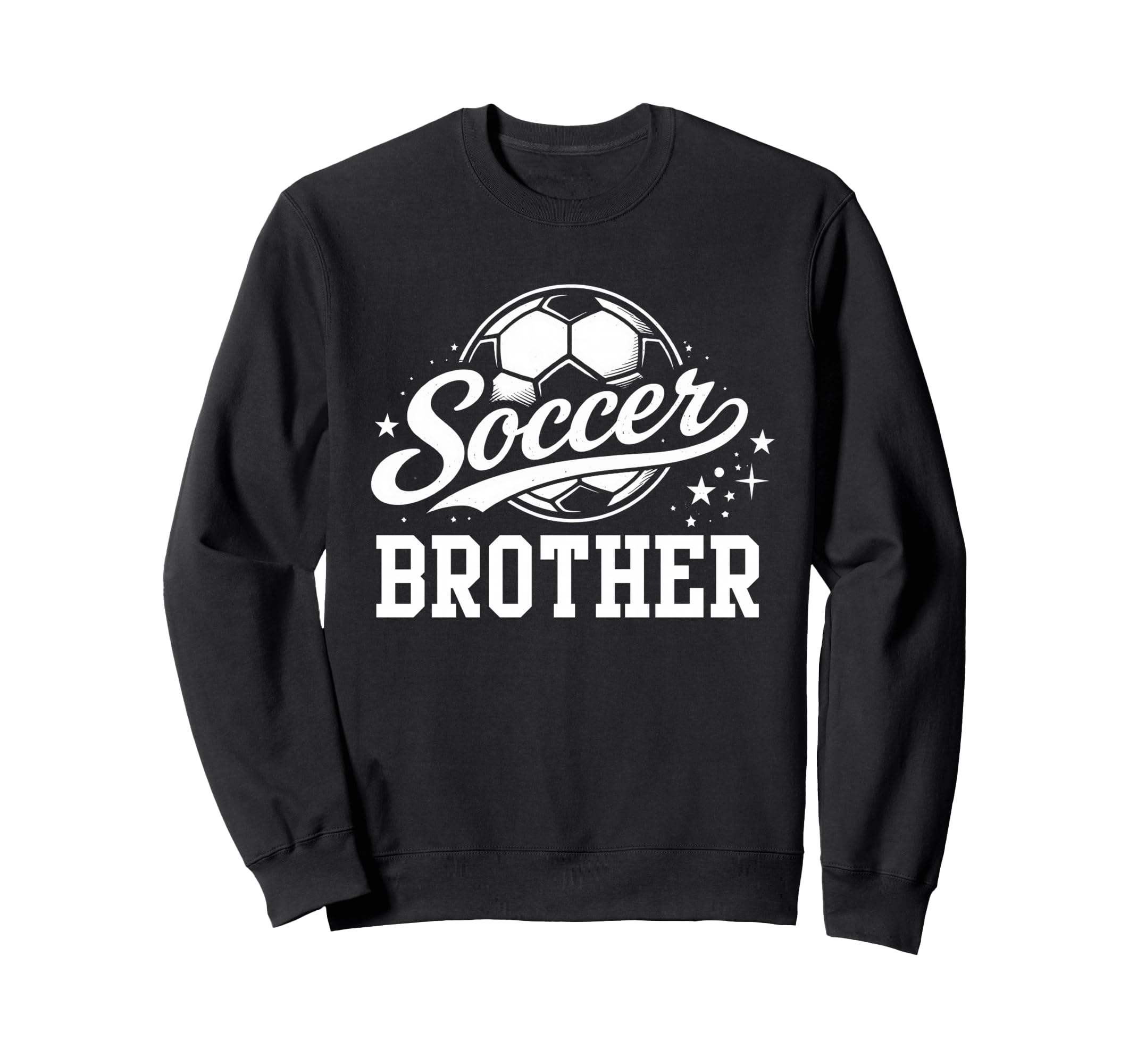 Soccer Brother Soccer Ball Sweatshirt - Custom Art Print for Adults