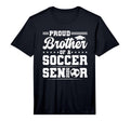 Proud Brother 2026 Senior Soccer Graduate T-Shirt - Unique Graphic Unisex