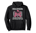 Funny Hockey Goalie Nana Hockey Keeper Hoodie - Custom Art Print Men Women