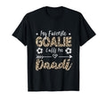 My Favorite Goalie Calls Me Daadi Indian T-Shirt - Minimalist Print Unisex
