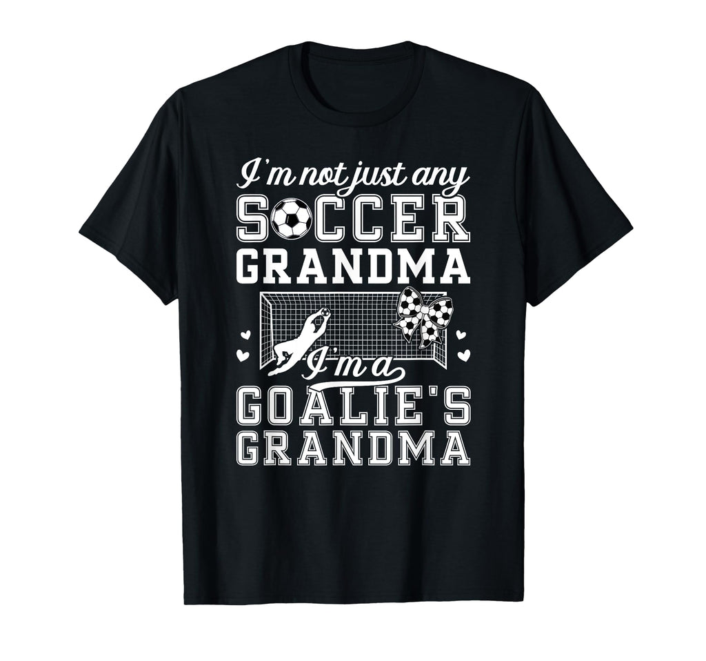 Im Soccer Goalie Grandma Soccer Keeper T-Shirt - Minimalist Print Unisex