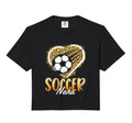 Leopard Heart Football Grandma Sweatshirt - Fun Novelty Design for Adults