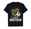My Favorite Soccer Ball Brother T-Shirt - Custom Art Print for Adults