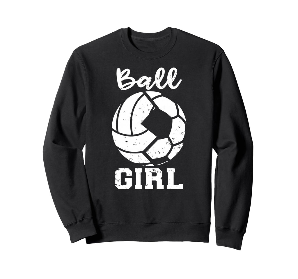 Ball Funny Volleyball Soccer Gameday Sweatshirt - Graphic Print Men Women