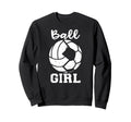 Ball Funny Volleyball Soccer Gameday Sweatshirt - Graphic Print Men Women