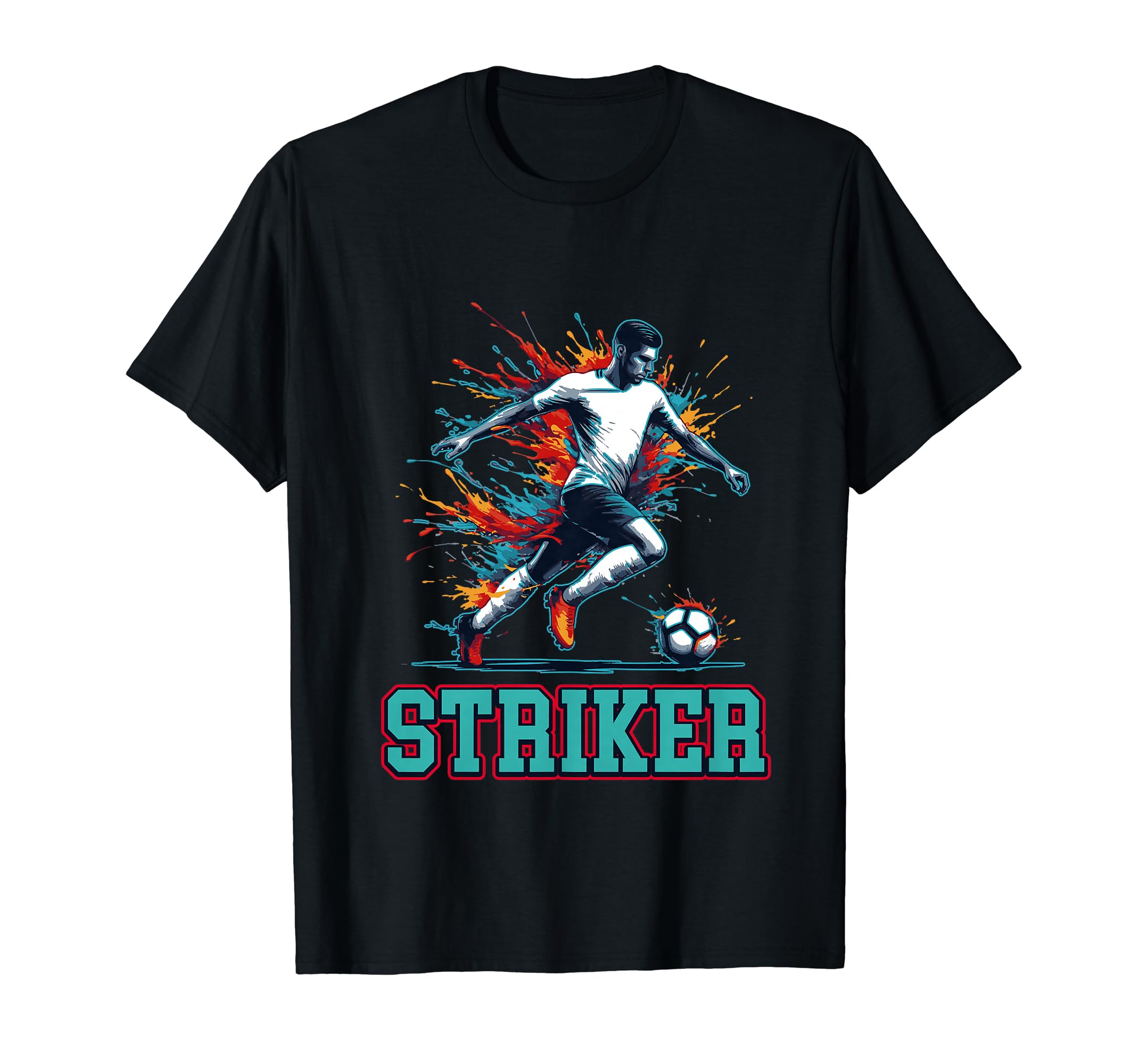 Soccer Striker Fullback Position T-Shirt - Streetwear Style Men Women