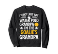 Water Polo Goalie Grandpa Water Polo Sweatshirt - Unique Graphic Men Women