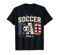 Funny 4Th July Soccer Dad Fathers T-Shirt - Fun Novelty Design Men Women
