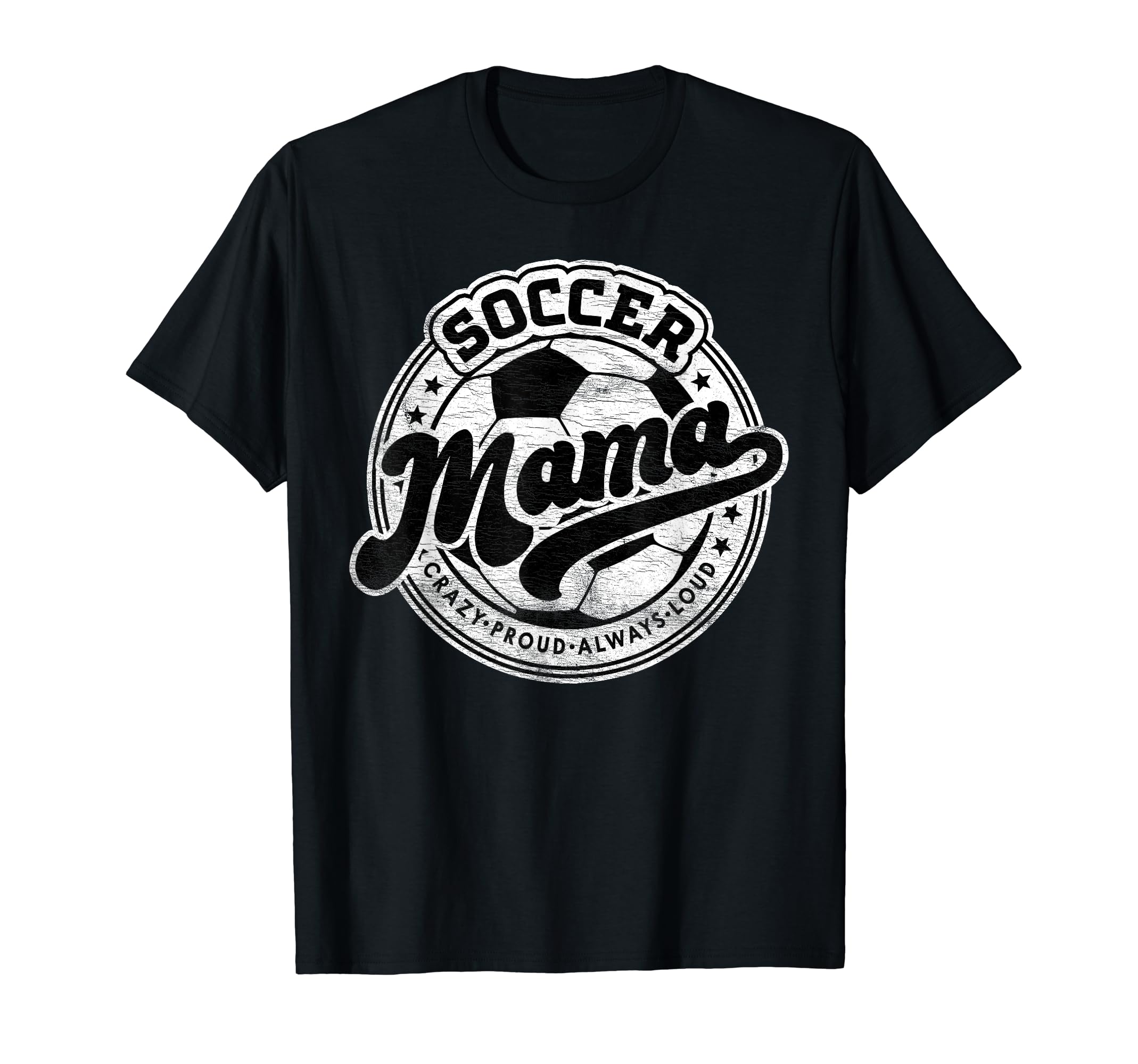 Soccer Mama Mom Family Matching Game Day T-Shirt - Graphic Print for Adults