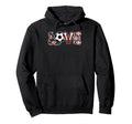 Love Soccer Ball Sports Soccer Player Hoodie - Streetwear Style Men Women