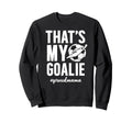 Proud Soccer Goalie Mama Soccer Sweatshirt - Custom Art Print for Adults