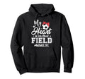My Heart Is That Field Soccer Mimi Hoodie - Fun Novelty Design Men Women